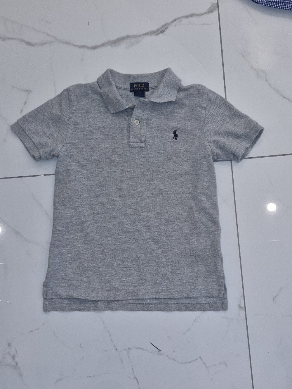 Polo by Ralph Lauren Light Grey Classic Polo Shirt
